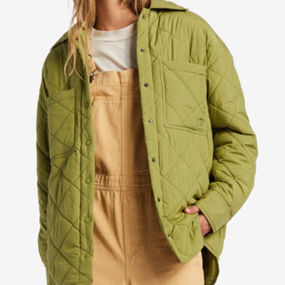 Billabong Transport Shacket, green eyes - Picture 3 of 12